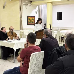 Разговори о вјери у Никшићу - о иконама и иконописању