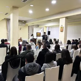 Разговори о вјери у Никшићу - о иконама и иконописању