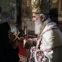 Саборна архијерејска Литургија у Пећкој Патријаршији