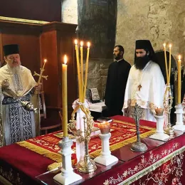 Саборна архијерејска Литургија у Пећкој Патријаршији