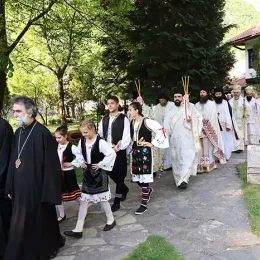 Саборна архијерејска Литургија у Пећкој Патријаршији