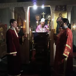 Велико бденије на Велики четвртак у манастиру Ђурђеви Ступови