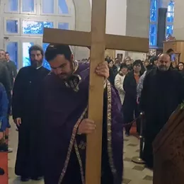 Јутарње Великог петка служено у Никшићу