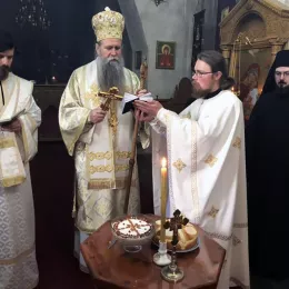 Литургија у манастиру Ђурђеви Ступови