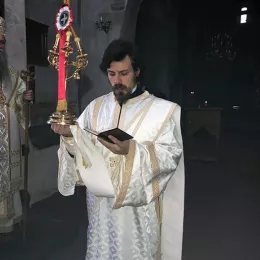 Литургија у манастиру Ђурђеви Ступови