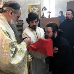 Литургија у манастиру Ђурђеви Ступови