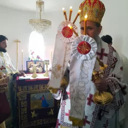 Литургија у манастиру Вазнесења Господњег у Драговољићима