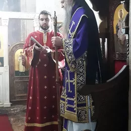 Епископ Јоаникије на Велику сриједу служио у манастиру Ђурђеви Ступови