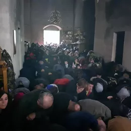 Изношење плаштанице у Ђурђевим Ступовима