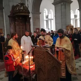 Света тајна јелеосвећења служена у Никшићу