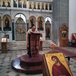 Света тајна јелеосвећења служена у Никшићу