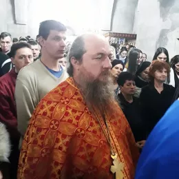 Света Тајна Јелеосвећења служена у Ђурђевим Ступовима