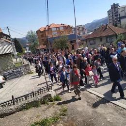 Хиљаде Бјелопољаца учествовало у Литији на празник Цвијети