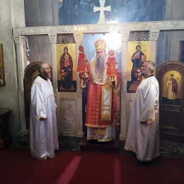 Велики четвртак у манастиру Ђурђеви Ступови