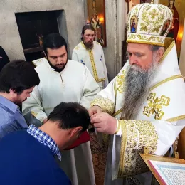 Велика субота у манастиру Ђурђеви Ступови