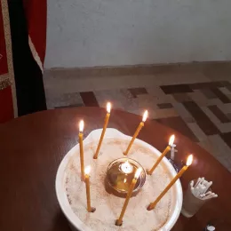 Света тајна јелеосвећења служена у Трепчи