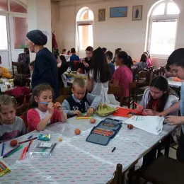 Радост полазника школе вјеронауке у Никшићу