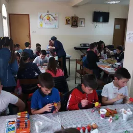 Радост полазника школе вјеронауке у Никшићу