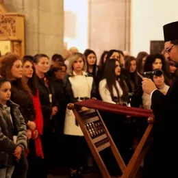 Васкрсење Господње прослављено литургијски у Саборном храму у Никшићу