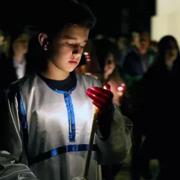 Васкрсење Господње прослављено литургијски у Саборном храму у Никшићу