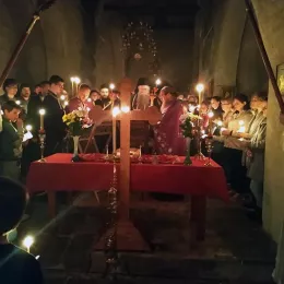 Изношење Плаштанице у манастиру Ђурђеви Ступови