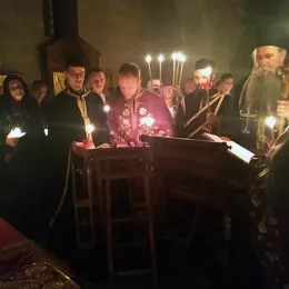 Изношење Плаштанице у манастиру Ђурђеви Ступови