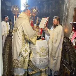 Рукоположење у манастиру Ђурђеви Ступови