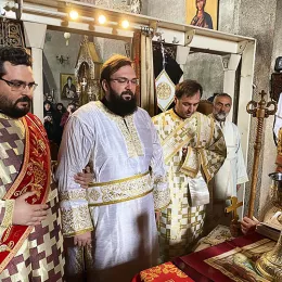 Рукоположење у манастиру Ђурђеви Ступови