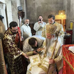 Рукоположење у манастиру Ђурђеви Ступови