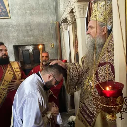 Рукоположење у манастиру Ђурђеви Ступови