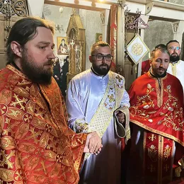 Рукоположење у манастиру Ђурђеви Ступови