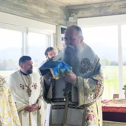 Архијерејска Литургија на Лазареву суботу у Кличеву