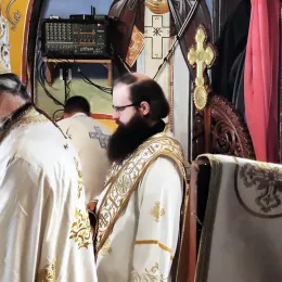 Владика Јоаникије на Недјељу Светог Јована Лествичника богослужио у манастиру Острогу