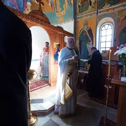 Литургија пређеосвећених Дарова у манастиру Златеш
