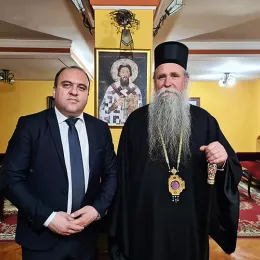 Састанак предсједника Богавца и владике Јоаникија