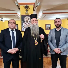 Састанак предсједника Богавца и владике Јоаникија