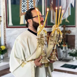 Епископ Методије на Васкрсни уторак служио Литургију у Голији