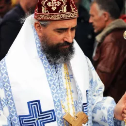 Епископ Методије на Благовијести у Пољима код Мојковца