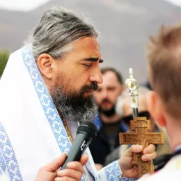 Епископ Методије на Благовијести у Пољима код Мојковца
