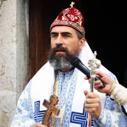 Епископ Методије на Благовијести у Пољима код Мојковца