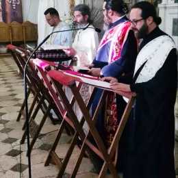 Пасхална вечерња служба у никшићком Саборном храму