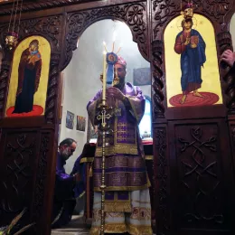 Владика Методије у Ћириловцу служио пређеосвећену Литургију са четрдесетодневним поменом оцу Јоилу Булатовићу