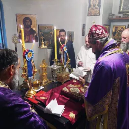 Владика Методије у Ћириловцу служио пређеосвећену Литургију са четрдесетодневним поменом оцу Јоилу Булатовићу