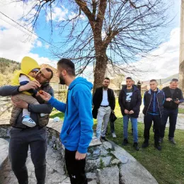 Такмичење у куцању васкршњим јајима у Бијелом Пољу