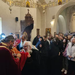 Епископ Методије у манастиру Ђурђеви Ступови