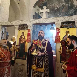 Епископ Методије у манастиру Ђурђеви Ступови