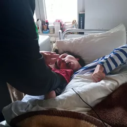 Васкрсни понедељак у старачком дому у Бијелом Пољу