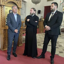 Амбасадор Србије обишао Саборни храм у Никшићу