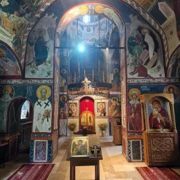 Литургијско сабрање у манастиру Подмалинско