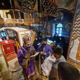 Литургијско сабрање у манастиру Подмалинско